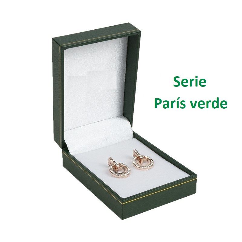Paris Case Medium set of earrings and ring 60x79x30 mm.